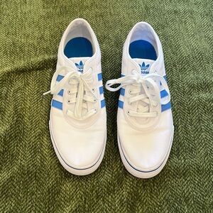 Adidas Adiease Blue and White Skateboard Sneaker US 12